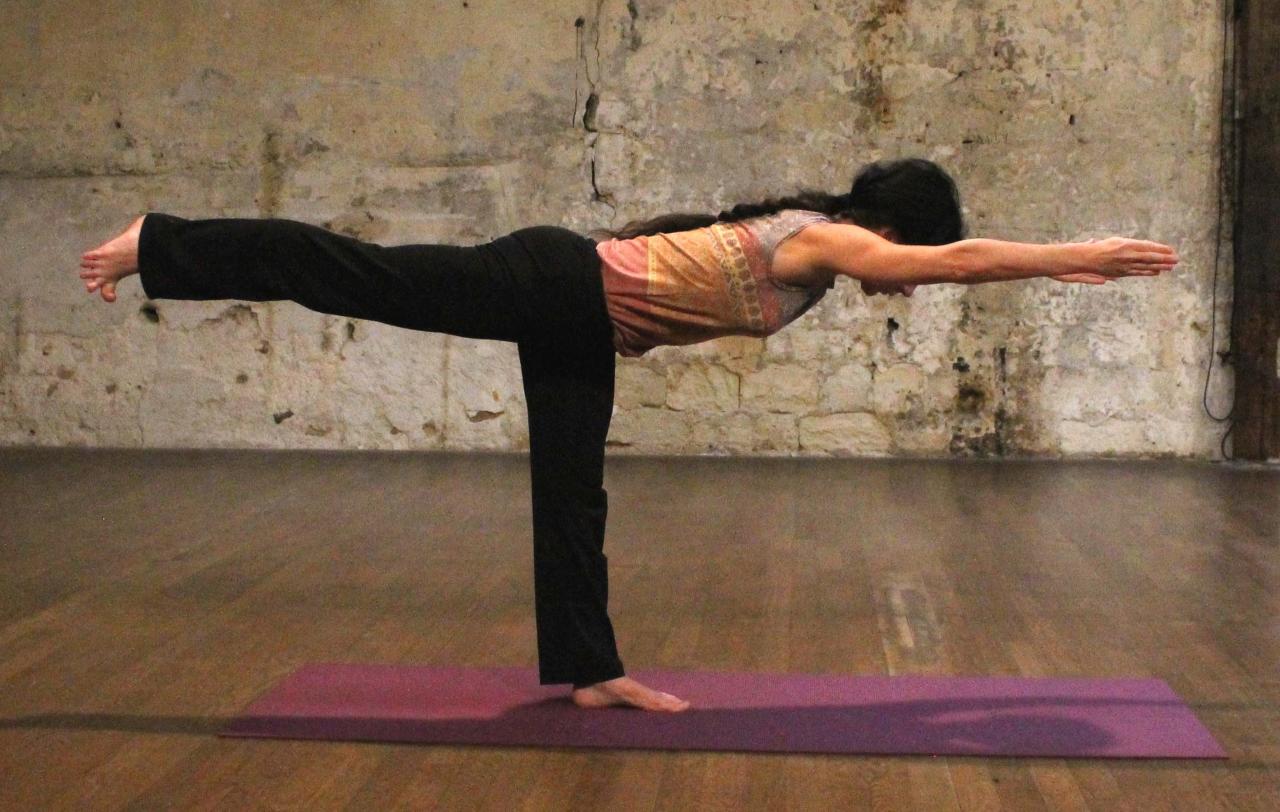 Virabhadrasana 3, le Guerrier