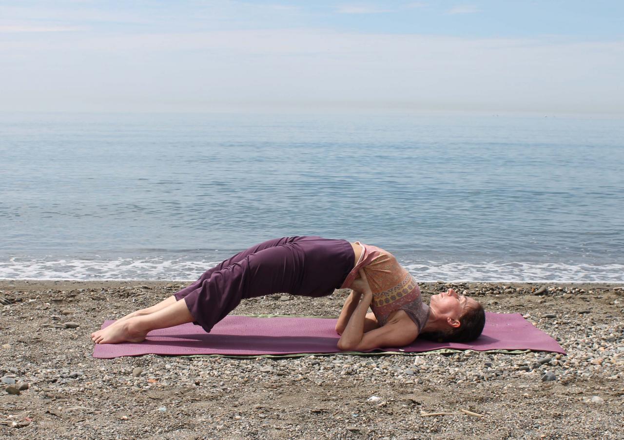 Sethu bandhasana, posture du pont