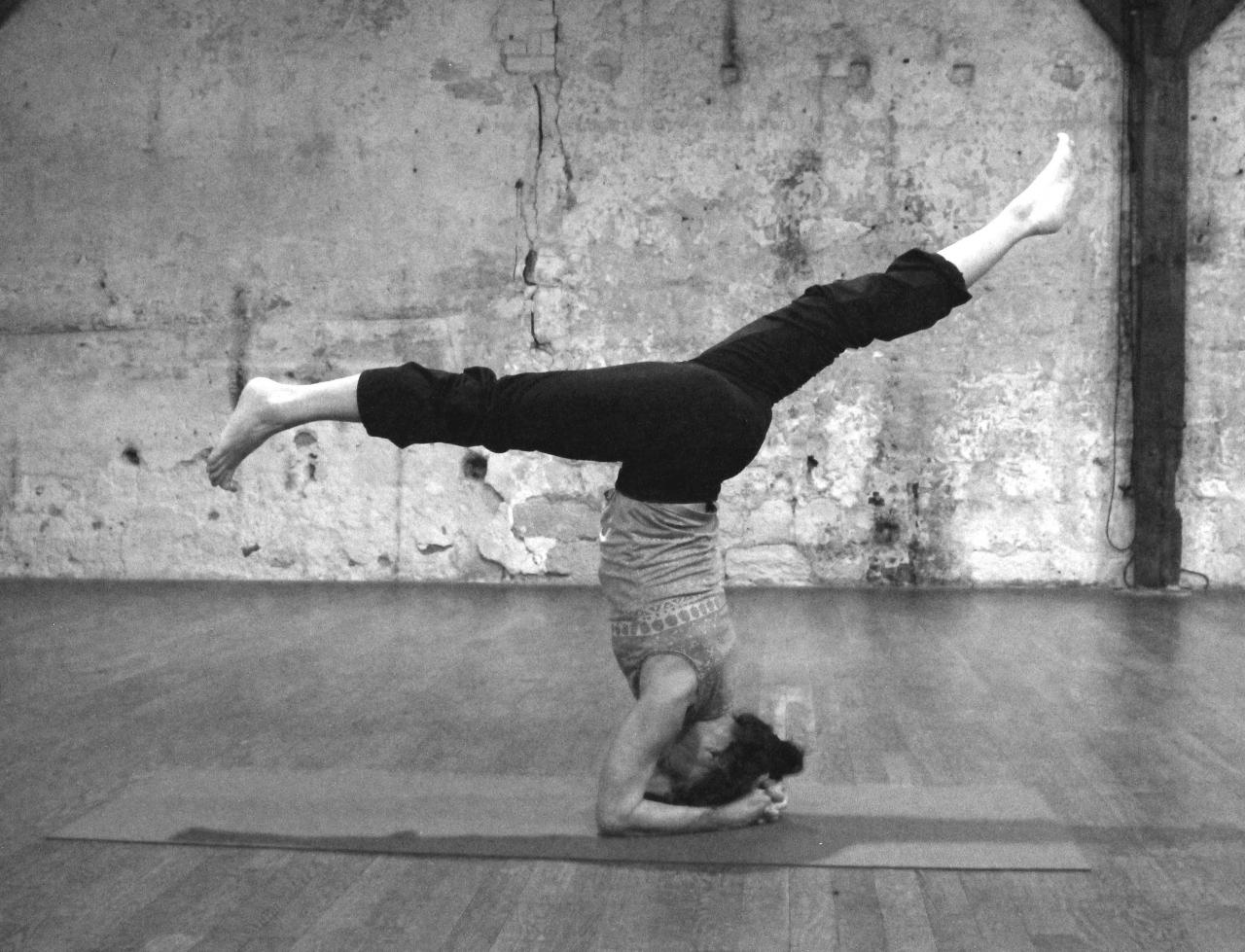 Variation de Sirsasana