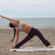 Trikonasana, posture du triangle